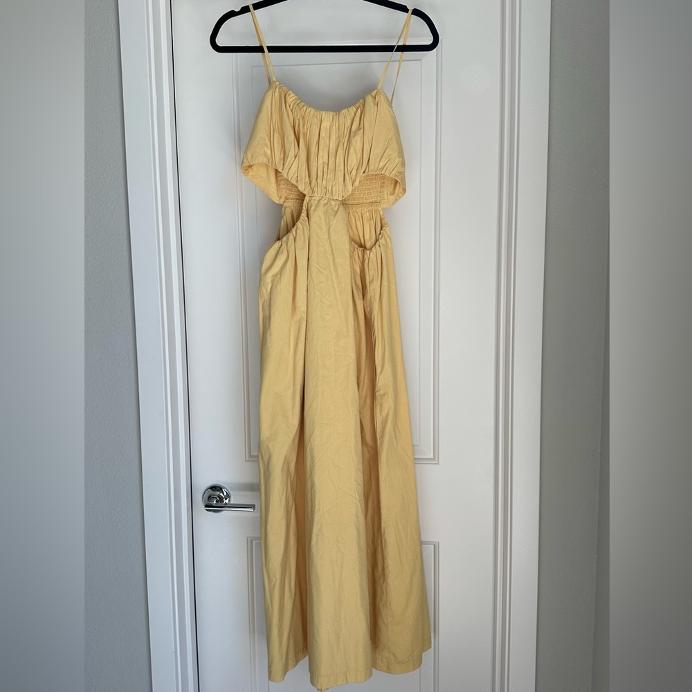 Abercrombie and Fitch midi dress with cutouts
